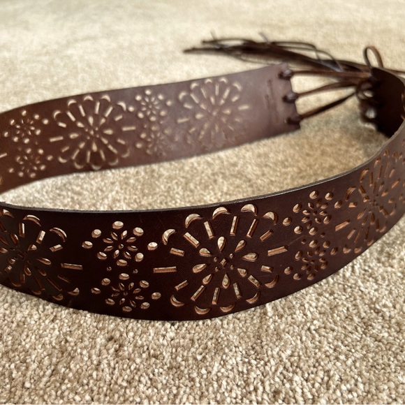 Genuine leather belt by AE - Picture 1 of 5